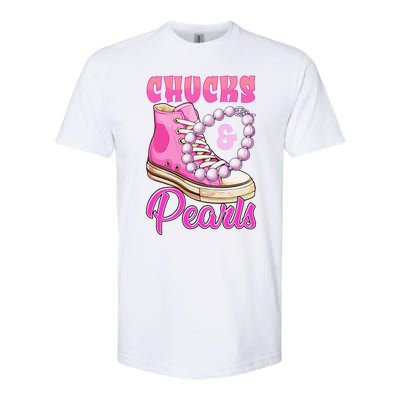 Chucks And Pearls Softstyle CVC T-Shirt