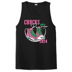 Chucks And Pearls Kamala Harris President 2024 PosiCharge Competitor Tank