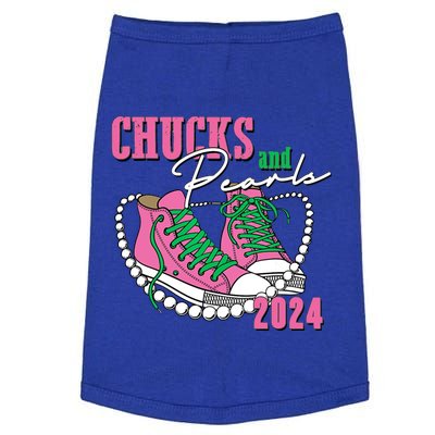 Chucks And Pearls Kamala Harris President 2024 Doggie Tank