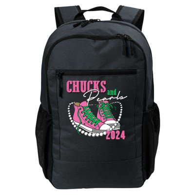 Chucks And Pearls Kamala Harris President 2024 Daily Commute Backpack