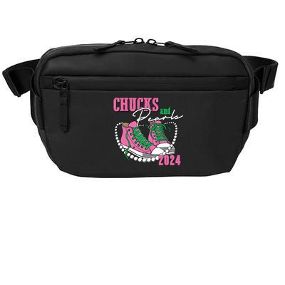 Chucks And Pearls Kamala Harris President 2024 Crossbody Pack