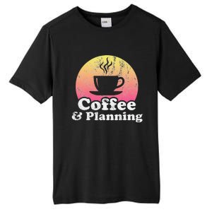 Coffee And Planning Tall Fusion ChromaSoft Performance T-Shirt