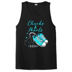 Chucks And Pearls 2024 Kamala Harris For President 47th PosiCharge Competitor Tank