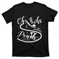 Chucks And Pearls 2024 Kamala Harris 2024 Vote For President T-Shirt