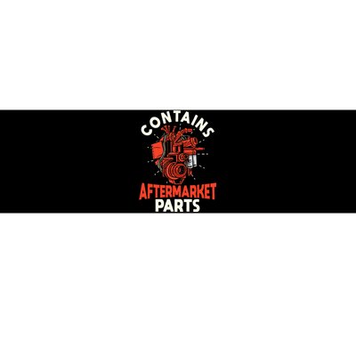 Contains Aftermarket Parts Open Heart Surgery Survivor Bumper Sticker