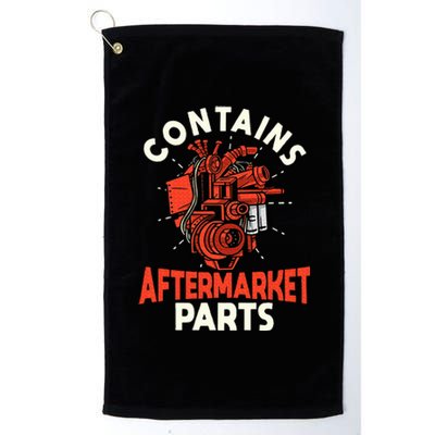 Contains Aftermarket Parts Open Heart Surgery Survivor Platinum Collection Golf Towel