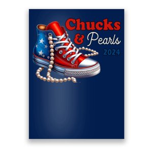 Chucks And Pearls Kamala Harris 2024 Usa Election Poster