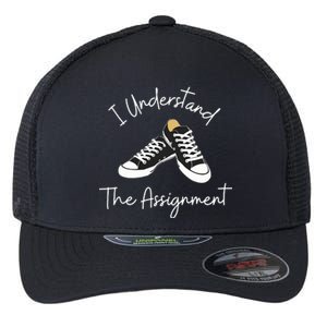 Chucks And Pearls Election 2024 I Understand The Assignment Flexfit Unipanel Trucker Cap