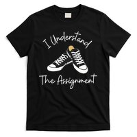 Chucks And Pearls Election 2024 I Understand The Assignment T-Shirt