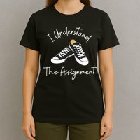 Chucks And Pearls Election 2024 I Understand The Assignment T-Shirt