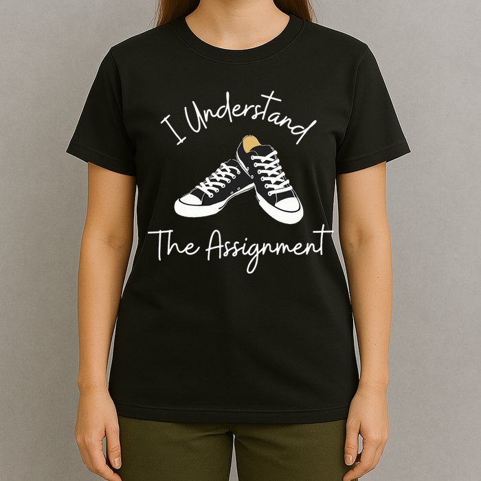 Chucks And Pearls Election 2024 I Understand The Assignment T-Shirt