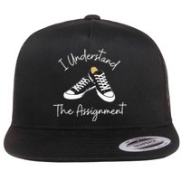 Chucks And Pearls Election 2024 I Understand The Assignment Flat Bill Trucker Hat