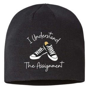 Chucks And Pearls Election 2024 I Understand The Assignment Sustainable Beanie