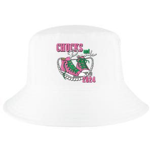 Chucks And Pearls IM With Her Kamala 2024 Cool Comfort Performance Bucket Hat