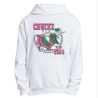 Chucks And Pearls IM With Her Kamala 2024 Urban Pullover Hoodie