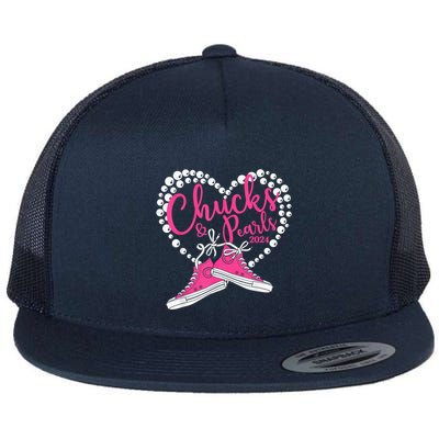 Chucks And Pearls 2024 IM With Her Kamala 2024 Flatbill Hat