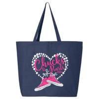Chucks And Pearls 2024 IM With Her Kamala 2024 25L Jumbo Tote