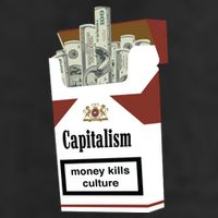 Capitalism Money Kills Culture 7 Panel Mesh Trucker Snapback Hat