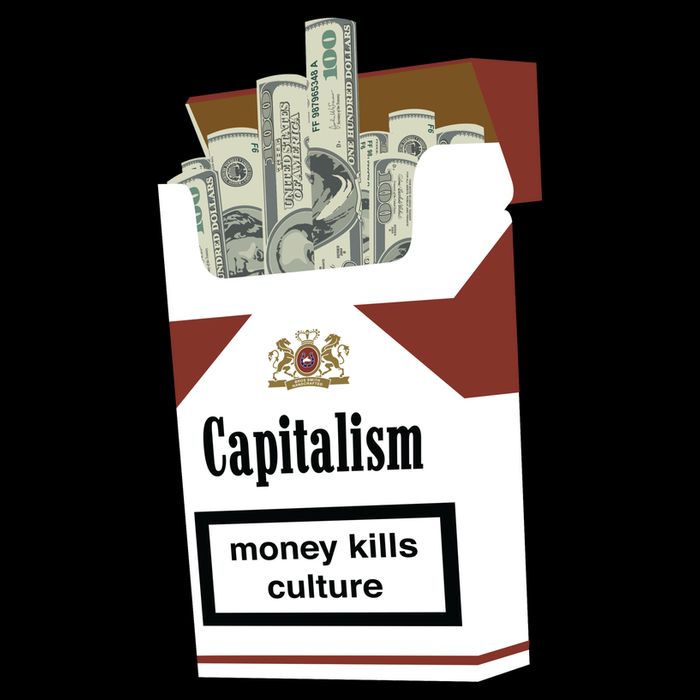 Capitalism Money Kills Culture Cooling Performance Crew T-Shirt