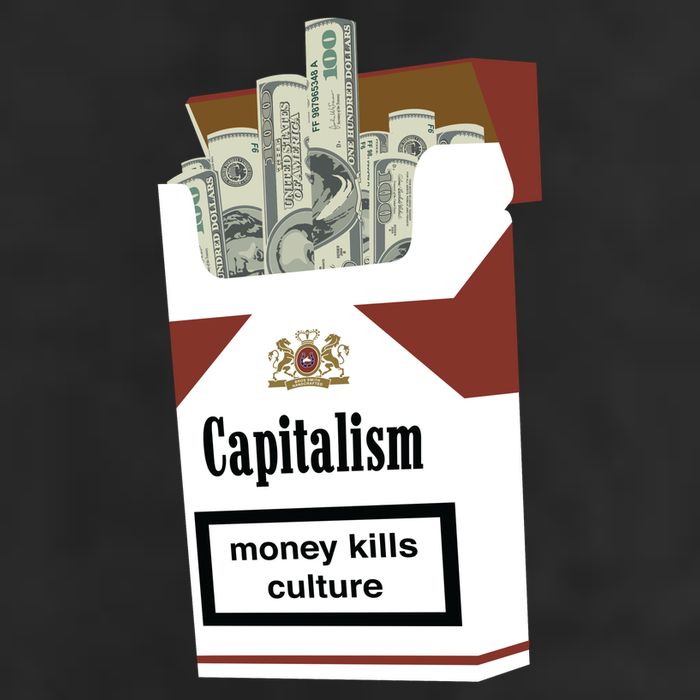 Capitalism Money Kills Culture 11oz C Handle Ceramic Mug