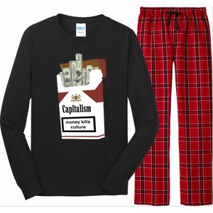 Capitalism Money Kills Culture Long Sleeve Pajama Set