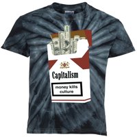 Capitalism Money Kills Culture Kids Tie-Dye T-Shirt