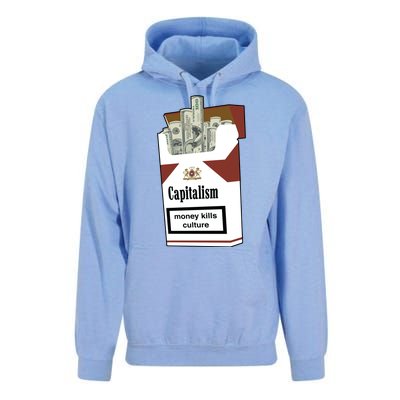 Capitalism Money Kills Culture Unisex Surf Hoodie