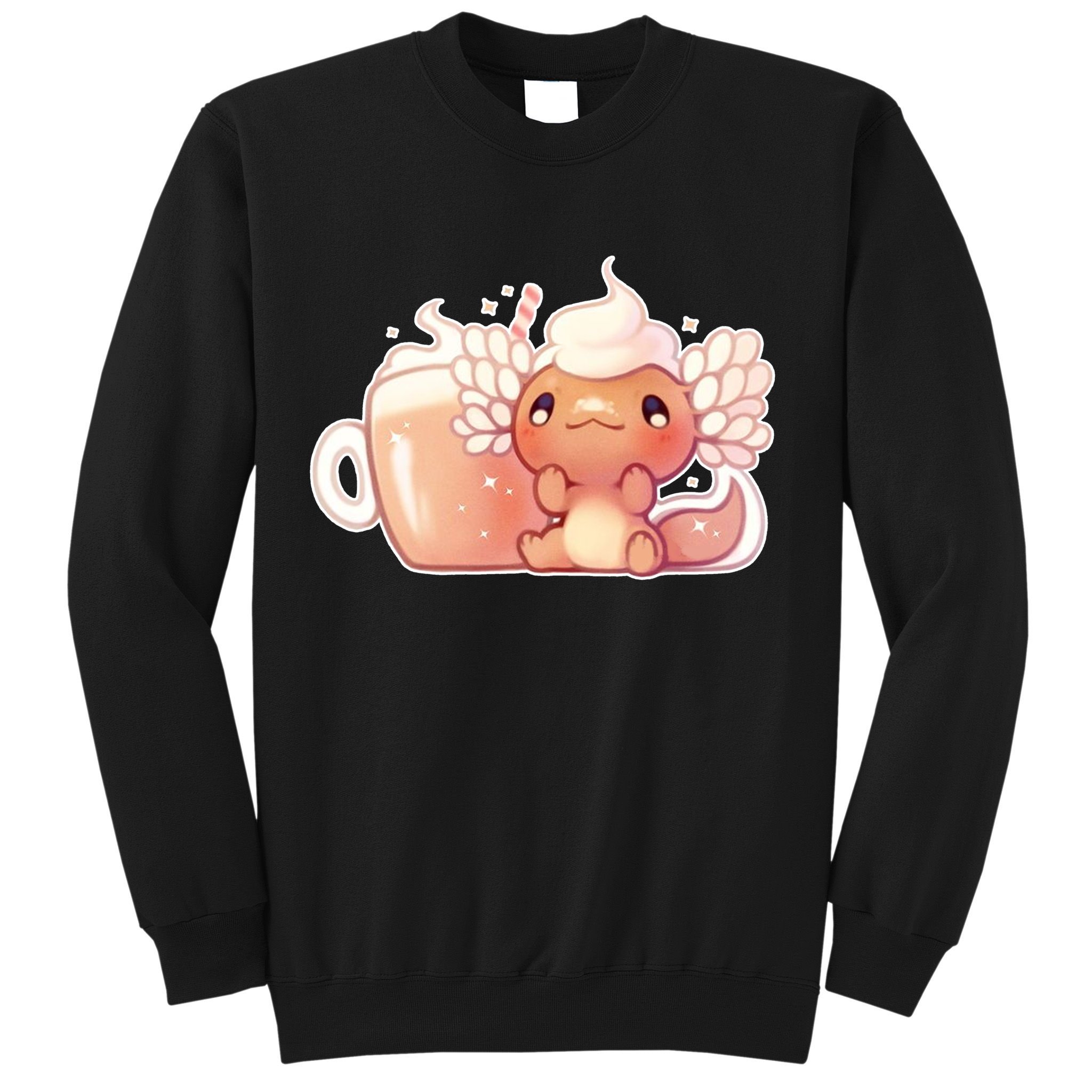 Cappuccino Axolotl Sweatshirt
