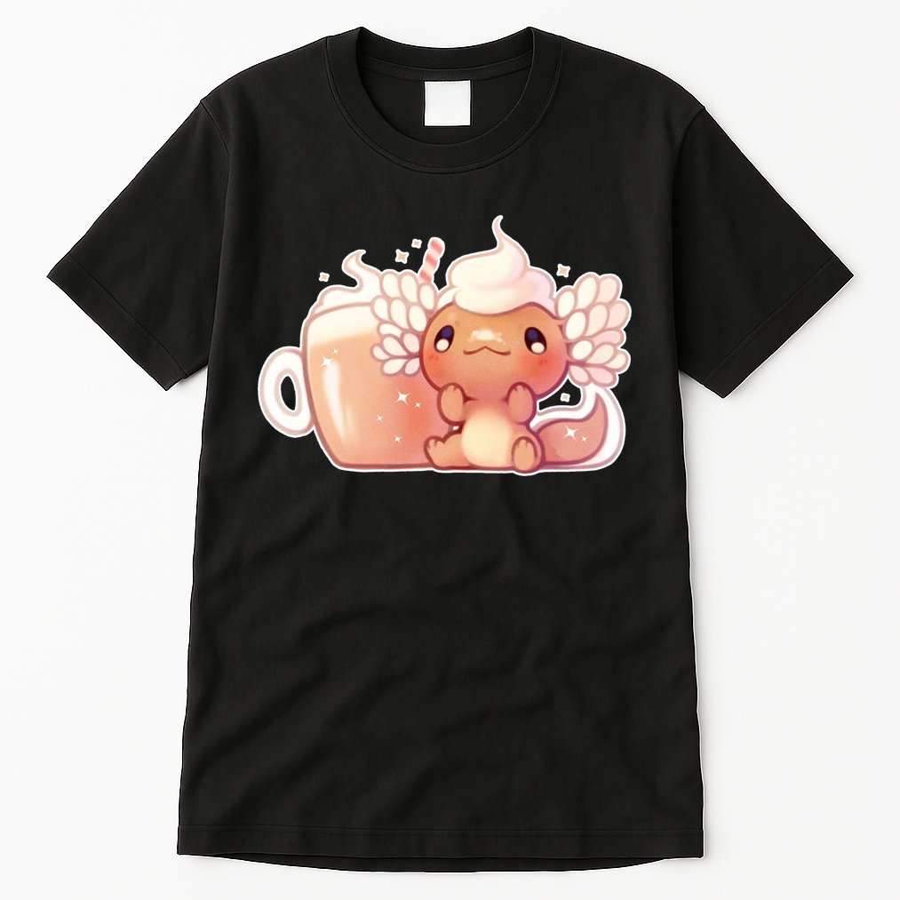Cappuccino Axolotl Tall T-Shirt