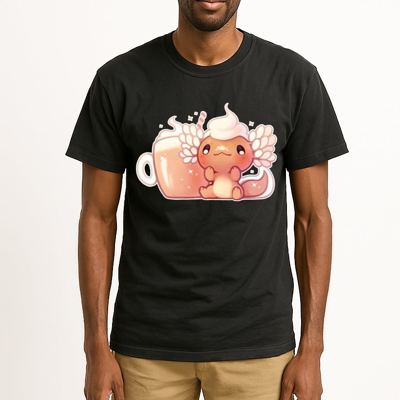 Cappuccino Axolotl Tall T-Shirt
