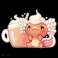 Cappuccino Axolotl Impact Tech Backpack