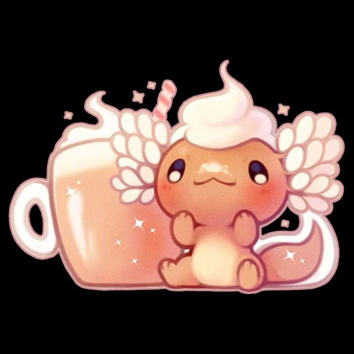 Cappuccino Axolotl Mug