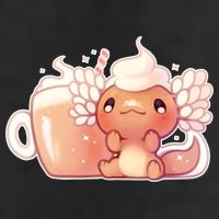 Cappuccino Axolotl Tumbler