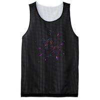 Capricorn Floral Zodiac Mesh Reversible Basketball Jersey Tank