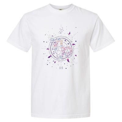 Capricorn Floral Zodiac Garment-Dyed Heavyweight T-Shirt