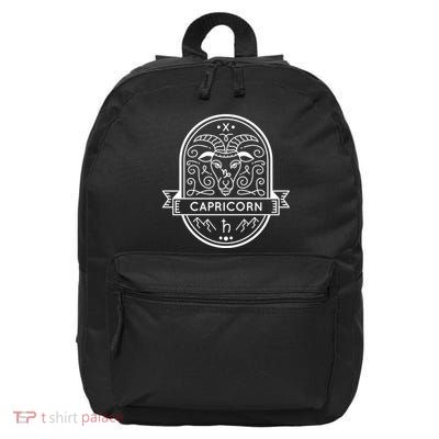 Capricorn Zodiac Symbol Design 16 in Basic Backpack