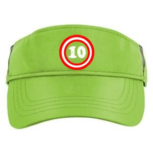 Captain 10th Birthday Adult Drive Performance Visor