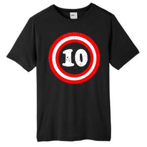 Captain 10th Birthday Tall Fusion ChromaSoft Performance T-Shirt