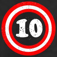 Captain 10th Birthday Hat