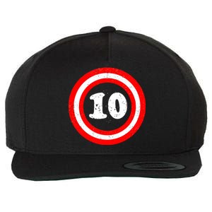 Captain 10th Birthday Wool Snapback Cap