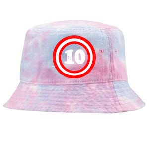 Captain 10th Birthday Tie-Dyed Bucket Hat