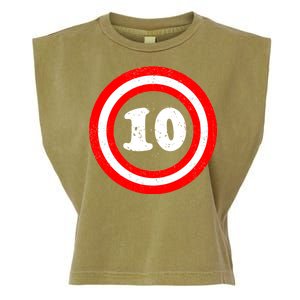 Captain 10th Birthday Garment-Dyed Women's Muscle Tee