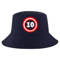 Captain 10th Birthday Cool Comfort Performance Bucket Hat