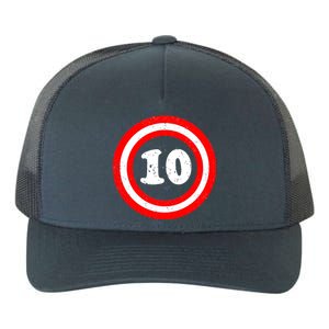 Captain 10th Birthday Yupoong Adult 5-Panel Trucker Hat