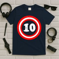 Captain 10th Birthday T-Shirt
