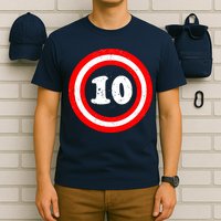 Captain 10th Birthday T-Shirt