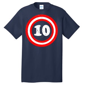 Captain 10th Birthday Tall T-Shirt