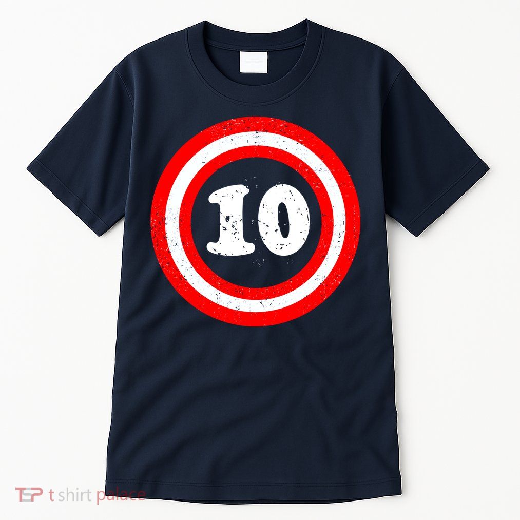 Captain 10th Birthday Tall T-Shirt