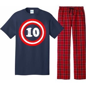 Captain 10th Birthday Pajama Set