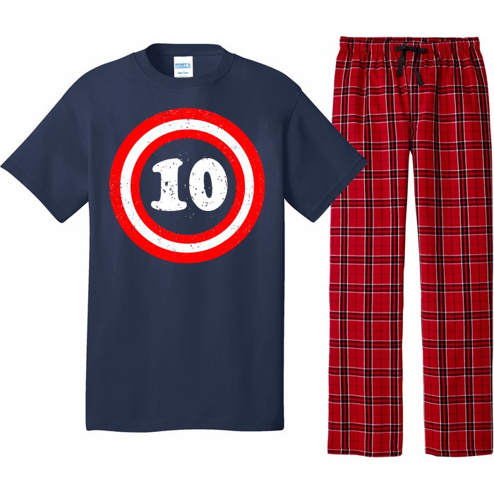 Captain 10th Birthday Pajama Set